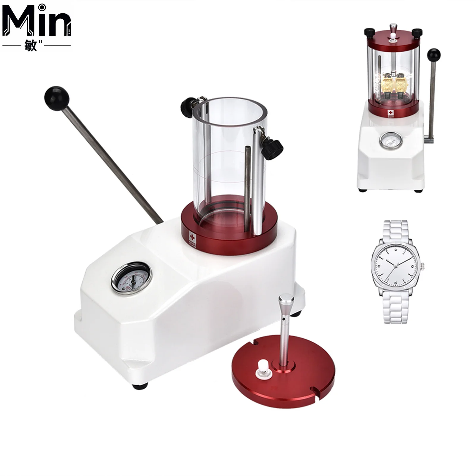 New Automatic Watch Waterproof Tester 2 Case Pressure Resistance Test Machine Watch Waterproof Testing Tool