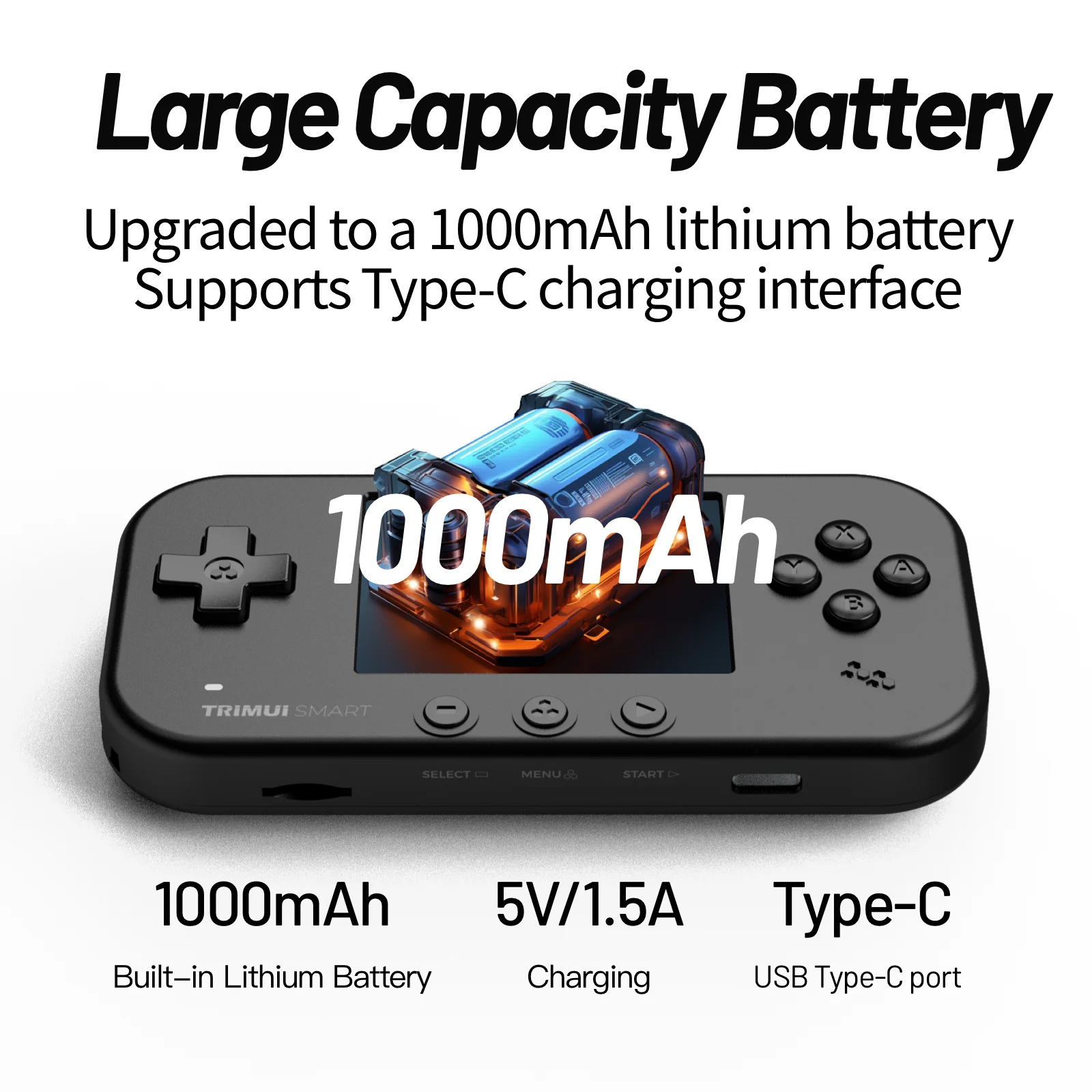 Trimui الذكية الجديدة 2.4 بوصة Ips شاشة مفتوحة المصدر رائعة واي فاي آلة الألعاب ذكي آلة الألعاب المحمولة ريترو صغير #5