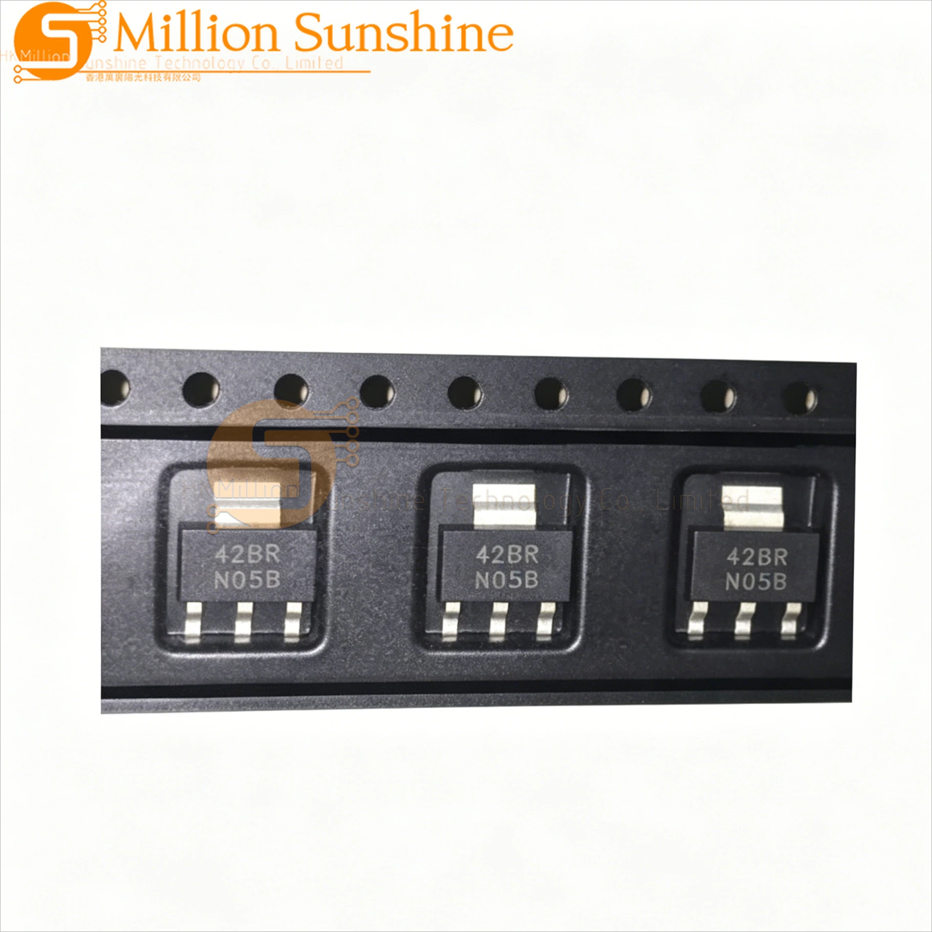 50pcs LM1117-3.3 LM1117IMPX-3.3 LM1117MPX-3.3 N05A N05B LDO Voltage Regulator IC New Original