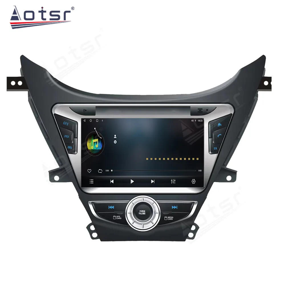 Android 13 Car Radio Stereo Multimedia Player For Hyundai Elantra Avante I35 2011-2016 GPS Navigation Head unit CARPLAY DSP WIFI