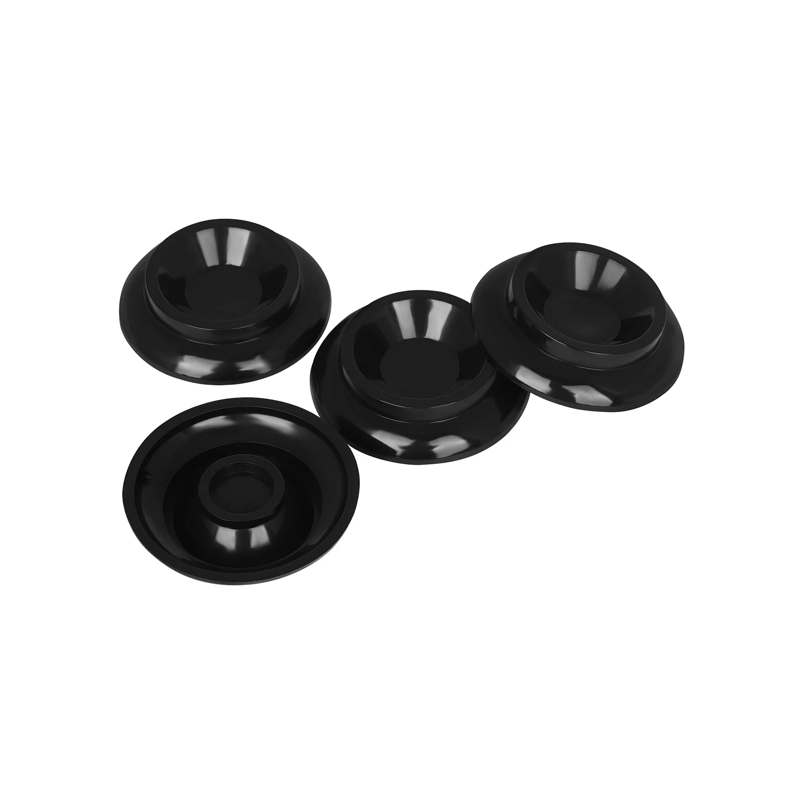 IRIN 4 Pcs Piano Footrests Anti-Slip Mat Protective Flooring ABS Soundproofing Noise Reduction Keyboard Instrument Accessories