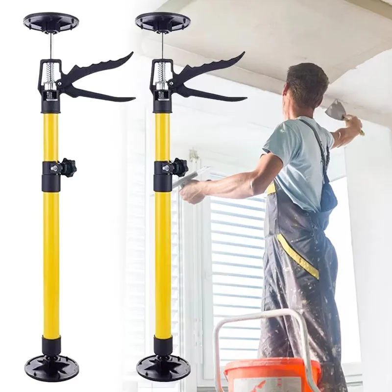 1/2 قطعة قضيب دعم الصلب اليد الثالثة خزانة الرافعات دريوال أداة البناء تحميل 100 كجم قابل للتعديل سريعة تلسكوبي دعم القطب