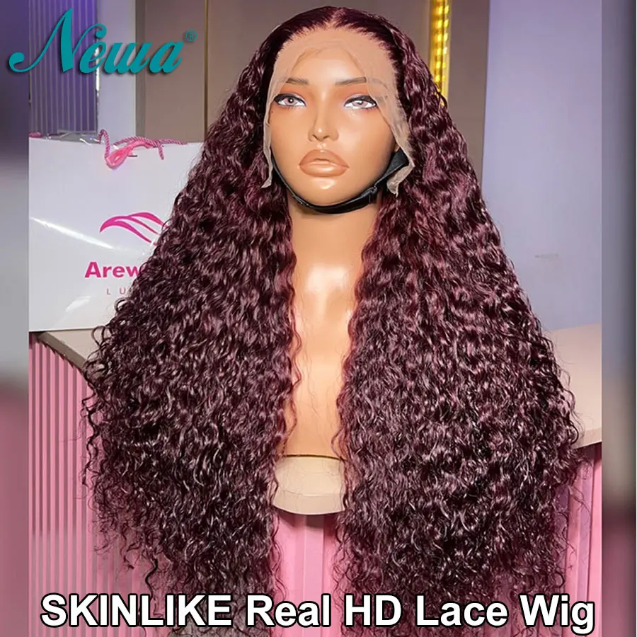 Burgundy Curly 13X4…