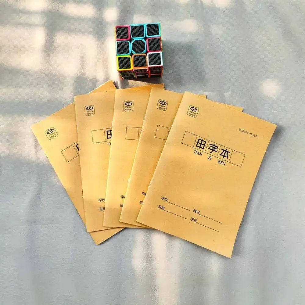 New Tian Zige Chinese Notebook Chinese Character Stationery Writing Book Paper Chinese Exercise Book School Supplies