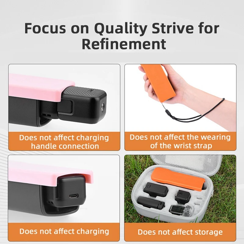 Capa protetora para DJI Osmo Pocket 3 Acessórios para câmera Capa protetora de tela