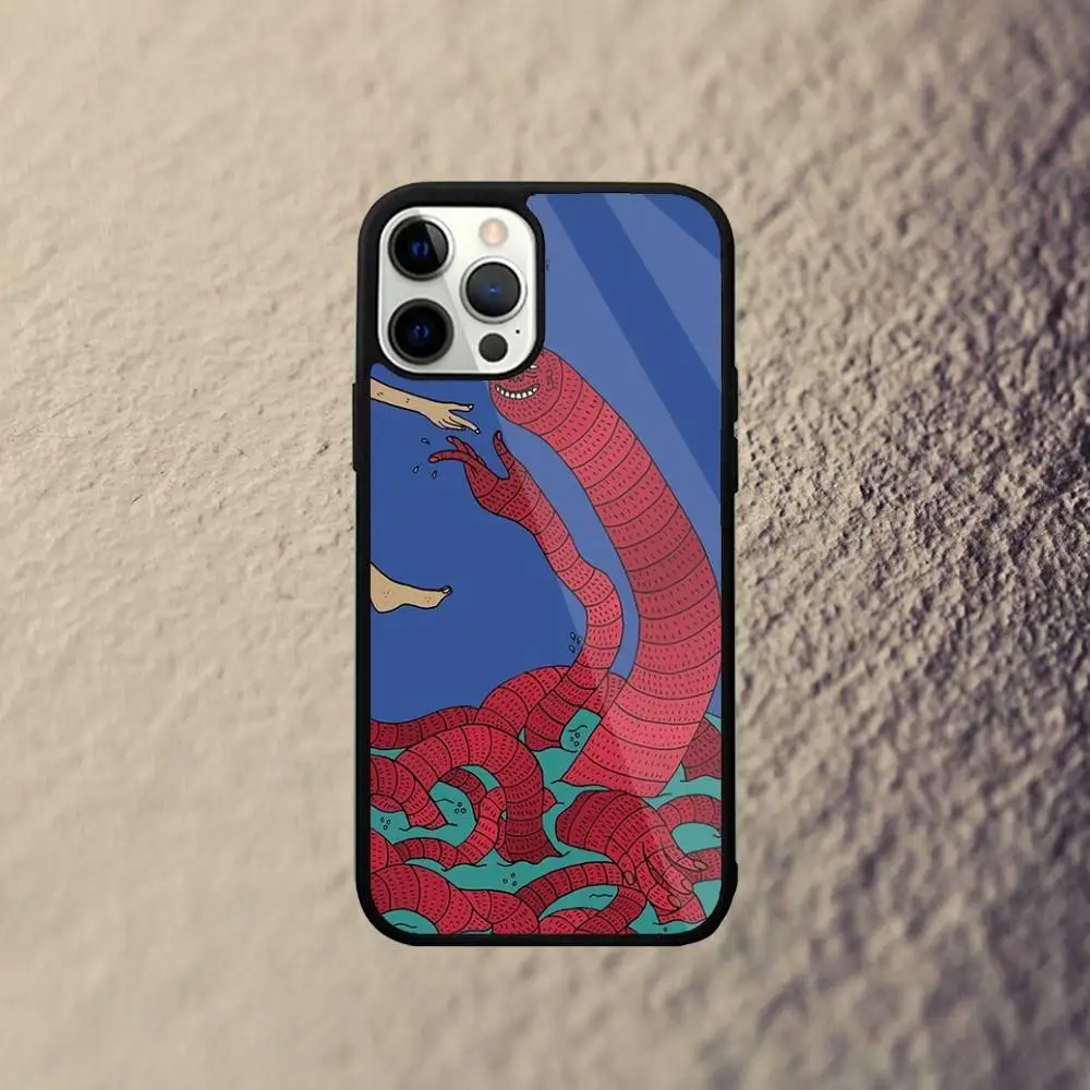 Polly Nor Art Phone Case  For iPhone 17,16,15,14,13,12,11,Pro,Max,Plus,Mini,SE4,E Magnetic Magsafe Wireless Charging