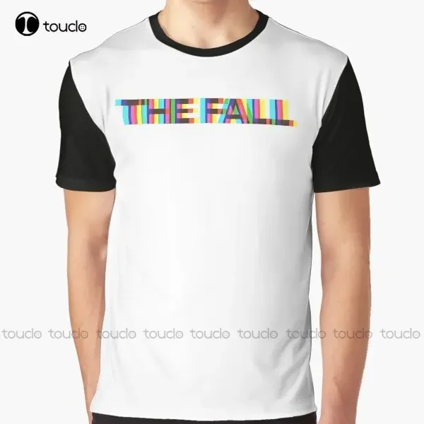 A And B Sides - The Fall Mark E Smith Graphic T-Shirt Womens Black Shirt Digital Printing Tee Shirts Christmas Gift New Popular