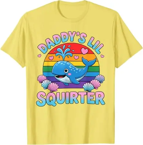 Unangebrachtes, lustiges „Daddy's Lil Squirter“ T-Shirt für Frauen, Y2k, freche Scherzgeschenke, Humor, Mädchen, Reise, Outdoor-Kleidung – Detail 21