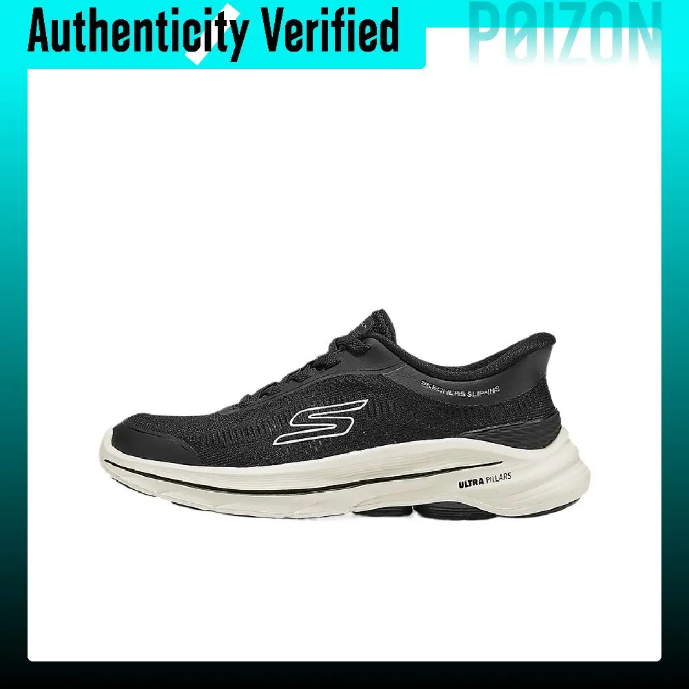 Skechers GO WALK Cushioning Low top Walking Shoes Women's 125952-BKW