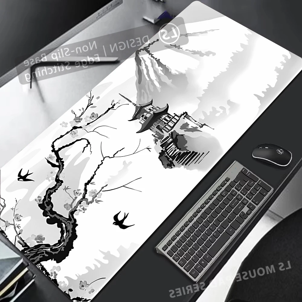 

XXL Game Sakura Mouse Pad Japanese Sakura Home New HD MousePad XL Keyboard Pad Non-Slip Office Carpet Laptop Mouse Pad