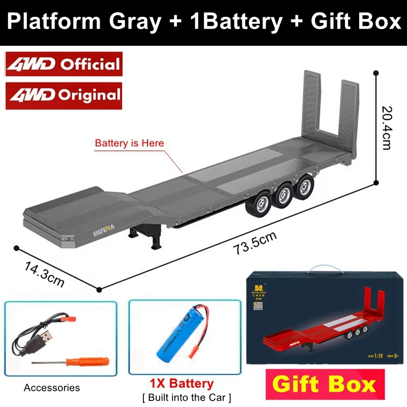 Gray Platform 1B Box