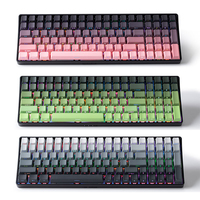 Golden Field GK008 Mechanical Keyboard - 2.4G/Bluetooth/Wireless Tri-mode Connectivity Full-Key Hot-Swappable Gaming Keyboard