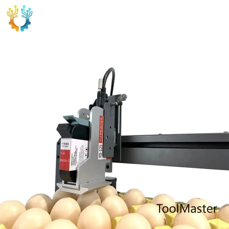 

【2026】Quick Dried Egg Printing Inkjet Printer Double Row Labeling Machine With Ink Spraying For Soil And Egg Labels