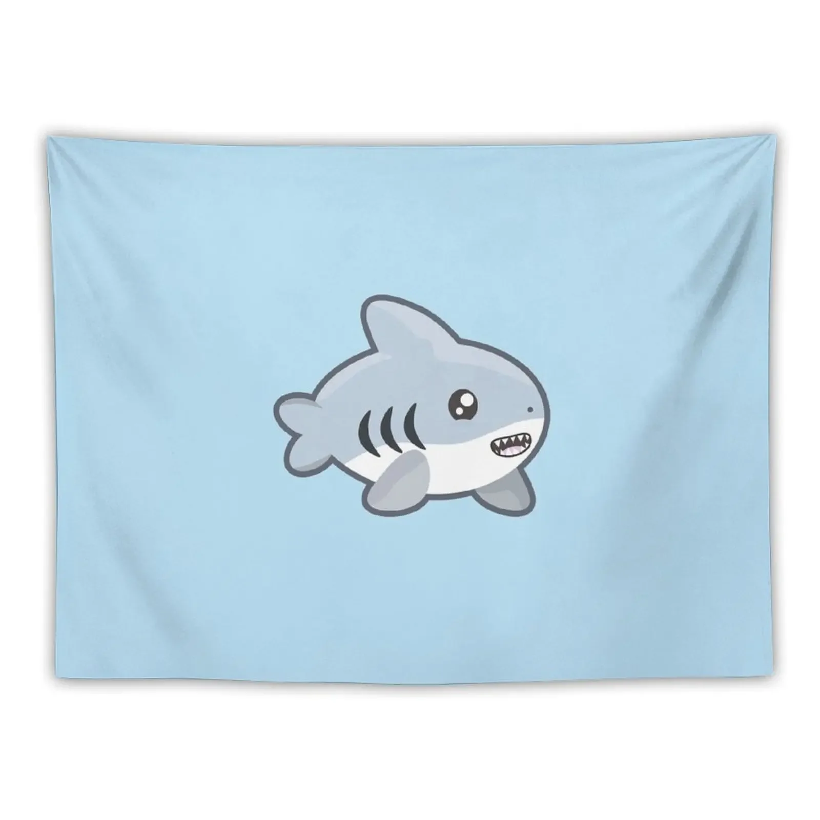 

Kawaii Shark Tapestry Wall Deco Hanging Wall Room Decorations Aesthetics Home Decorations Aesthetic Tapestry