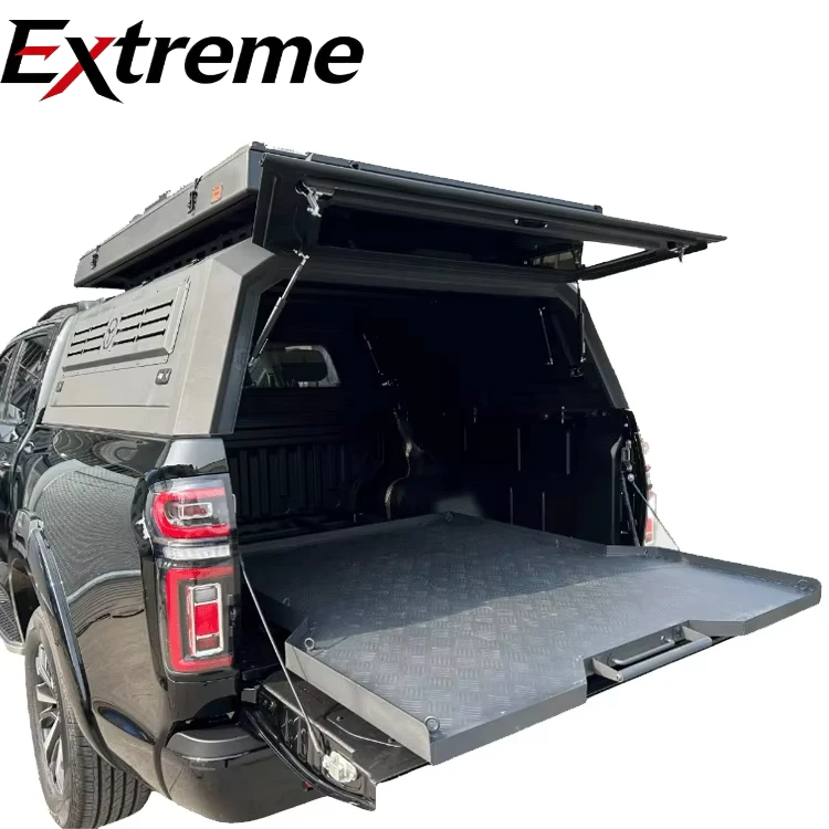 Factory Directly Sale Pickup Truck Bed Aluminum Slide Tray High Load-Bearing Luggage Tray Pickup Truck Bed Pallet