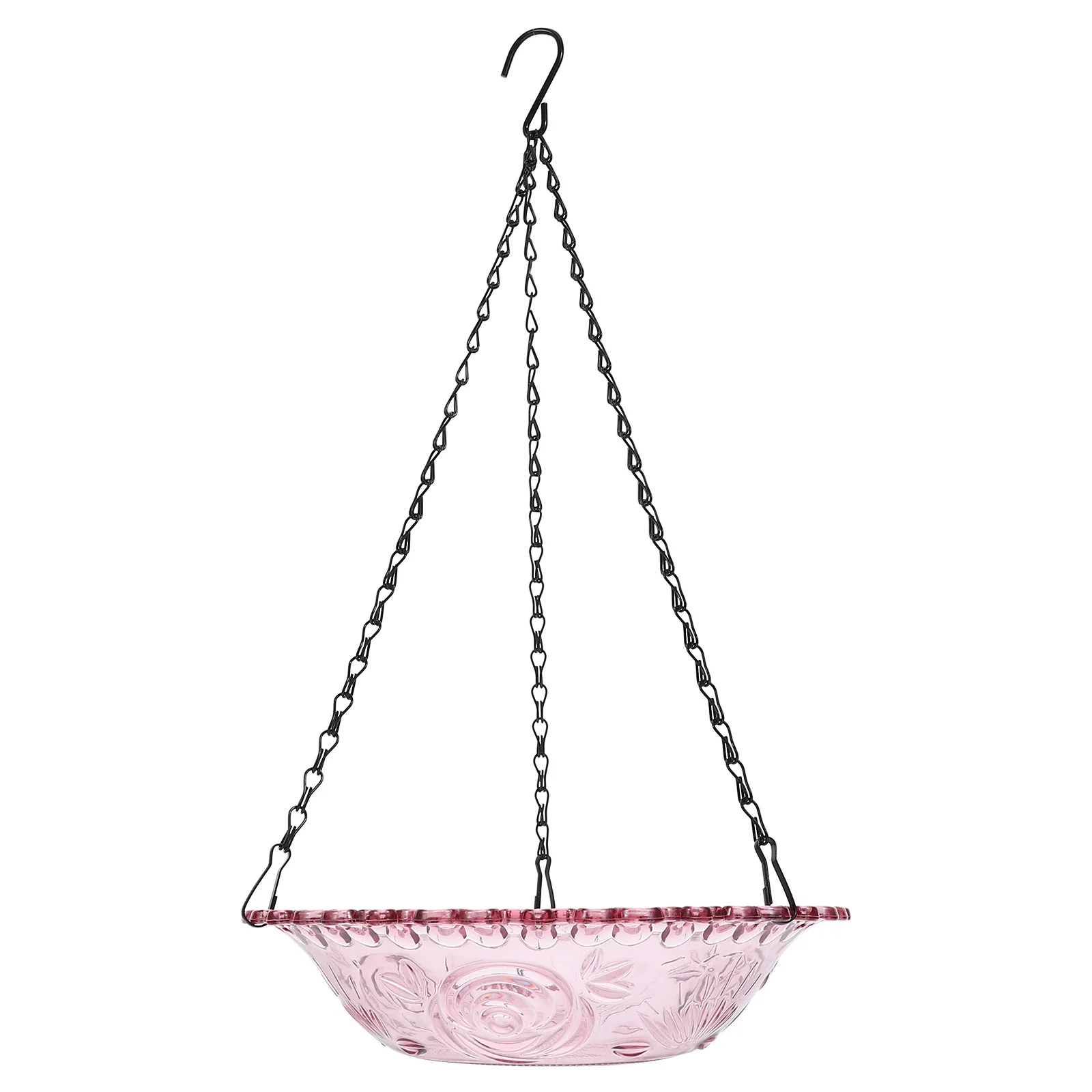

Hummingbird Feeder Hanging Bird Bath nament Sturdy Material Attracts Small Birds Garden Patio Porch Outdoor Feeders Container