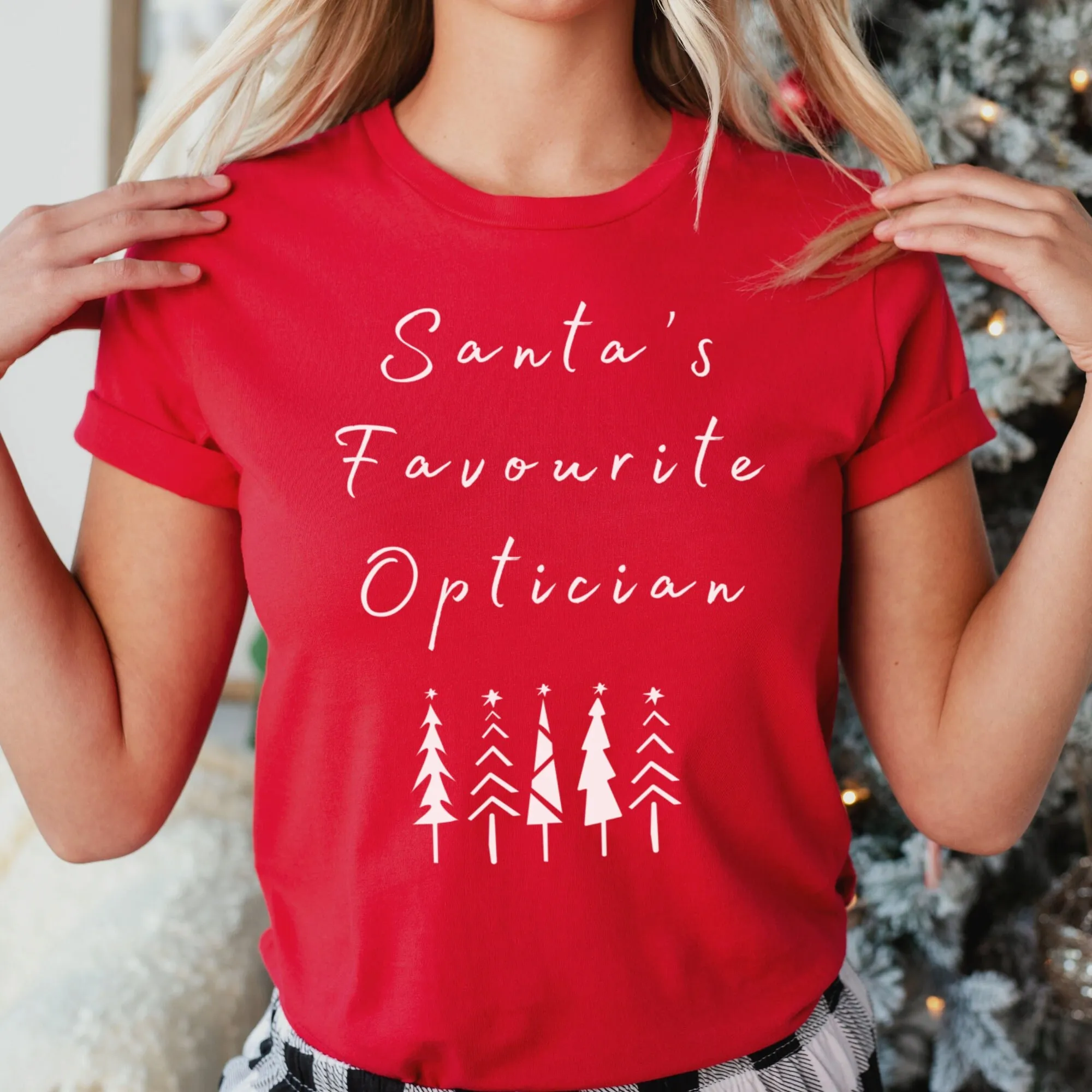 Christmas Optician T Shirt Optometry Funny S For Optometrists Optometrist Xmas