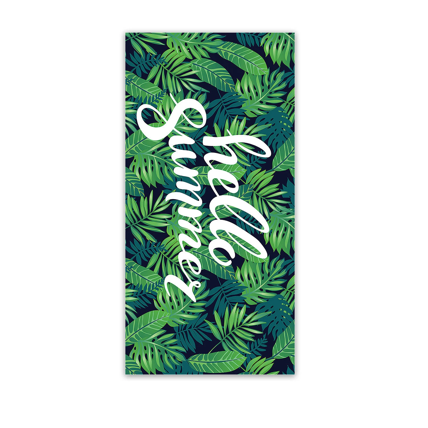 Lightweight Quick Dry Beach Towel Soft Anchor Print Summer Vacation Bath Shawl for Easy Carrying And Relaxing at the Beach