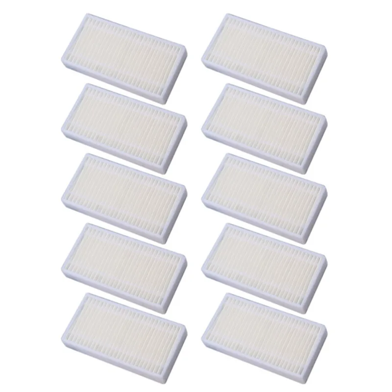 10Pcs Robot Vacuum Cleaner Filter HEPA Filter for Conga Serie 950 Robot Vacuum Cleaner Accessories