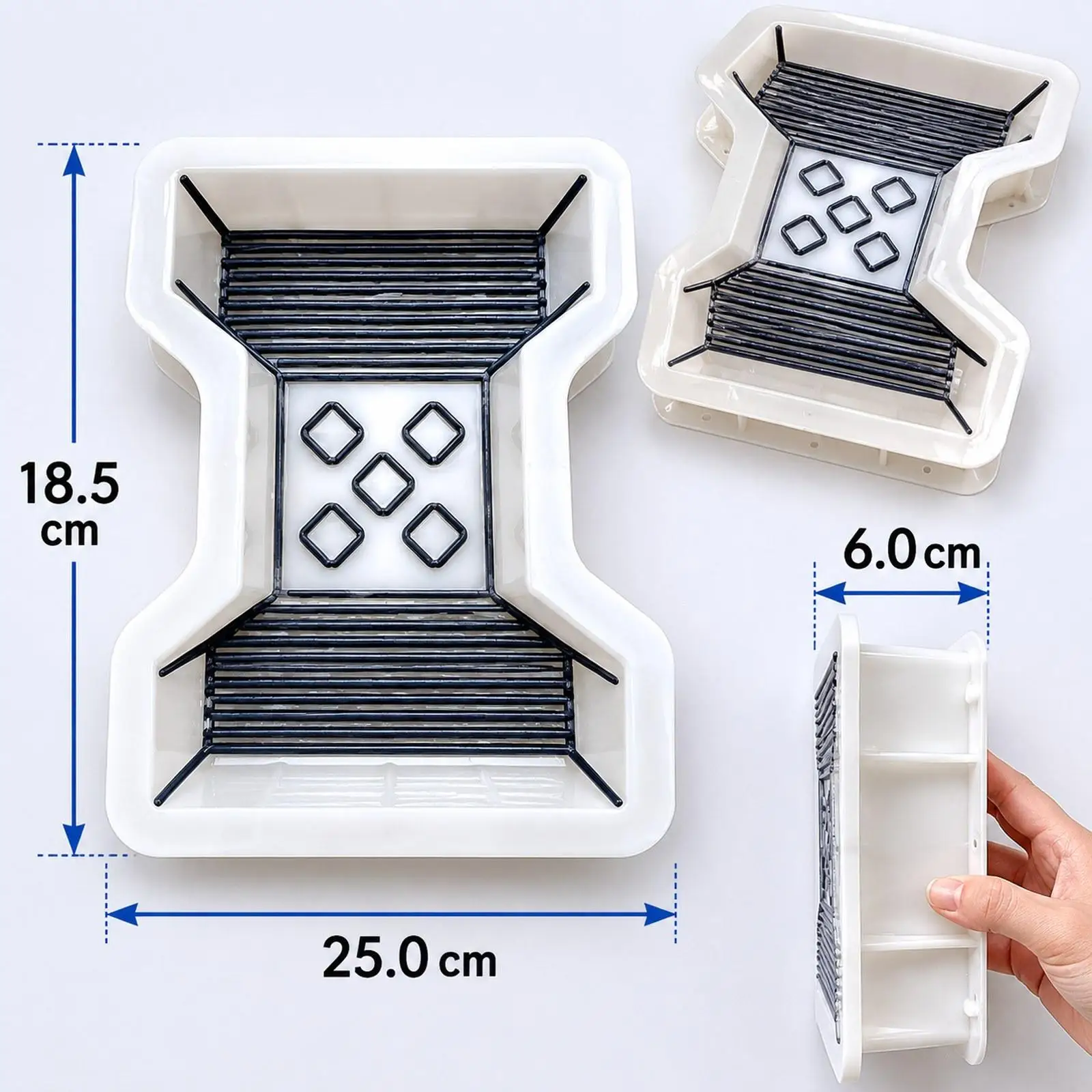 Paving Casting Reusable DIY Garden Walk Casting for Sidewalk Backyard Landscape Outdoor Decor