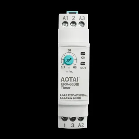 ERV-XXM Off Delay Time Relay Electronic Adjustable