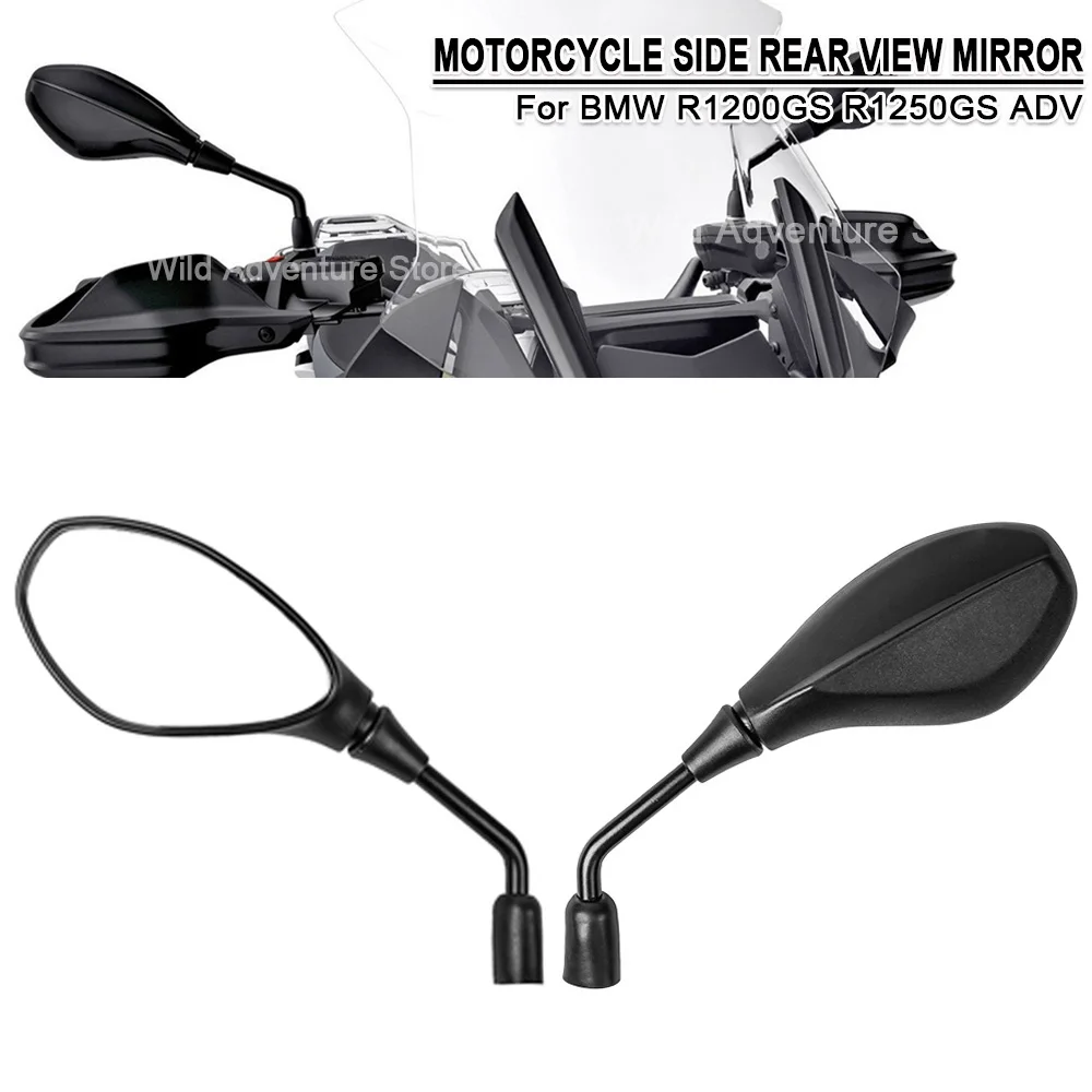 Espelho retrovisor lateral para motocicleta, para bmw r 1200 1250 gs adv f850gs f800gs f750gs g310gs g310r s1000xr f900 xr/r