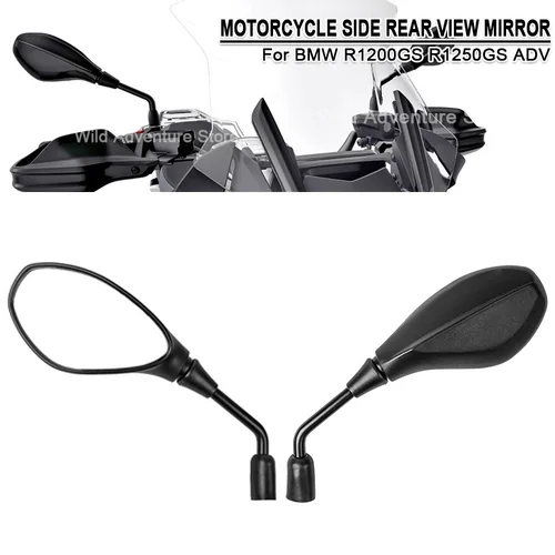 Para BMW R 1200 1250 GS Adv F850GS F800GS F750GS G310GS G310R S1000XR F900 XR/R espejo retrovisor lateral de motocicleta
