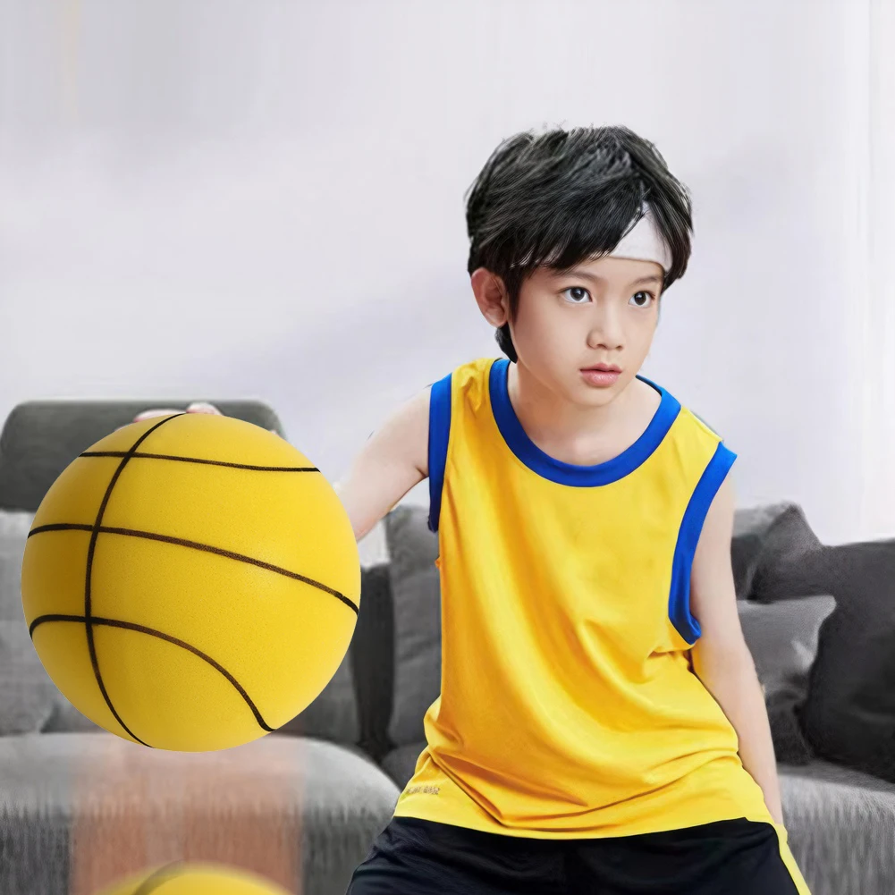 كذاب كتم الكرة داخلي كرة السلة الصامتة 24/21/18 سنتيمتر الصامت لينة رغوة كرة السلة لعبة رياضية للأطفال أو فقط كرة السلة هوب