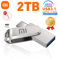 Xiaomi Original USB 3.1 2-in-1 2TB U Drive 1TB 512GB Type-c Interface Mobile Phone Computer Mutual Transmission USB Memory