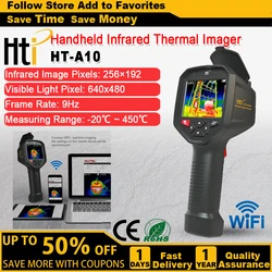 HTI HT-A10 252x192 Handheld Infrared Thermal Imager for PCB Circut Repair Floor Heating Detect Thermal Camera Resolution