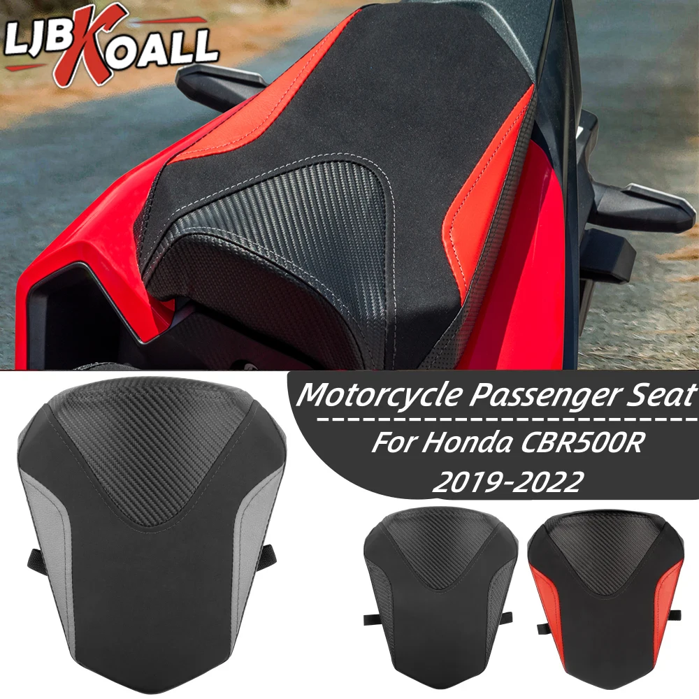 Motorcycle Rear Passenger Seat Pillion Cover for Honda CBR500R CBR 500R 500 R 2019 2020 2021 2022 Artificial Leather Accessories