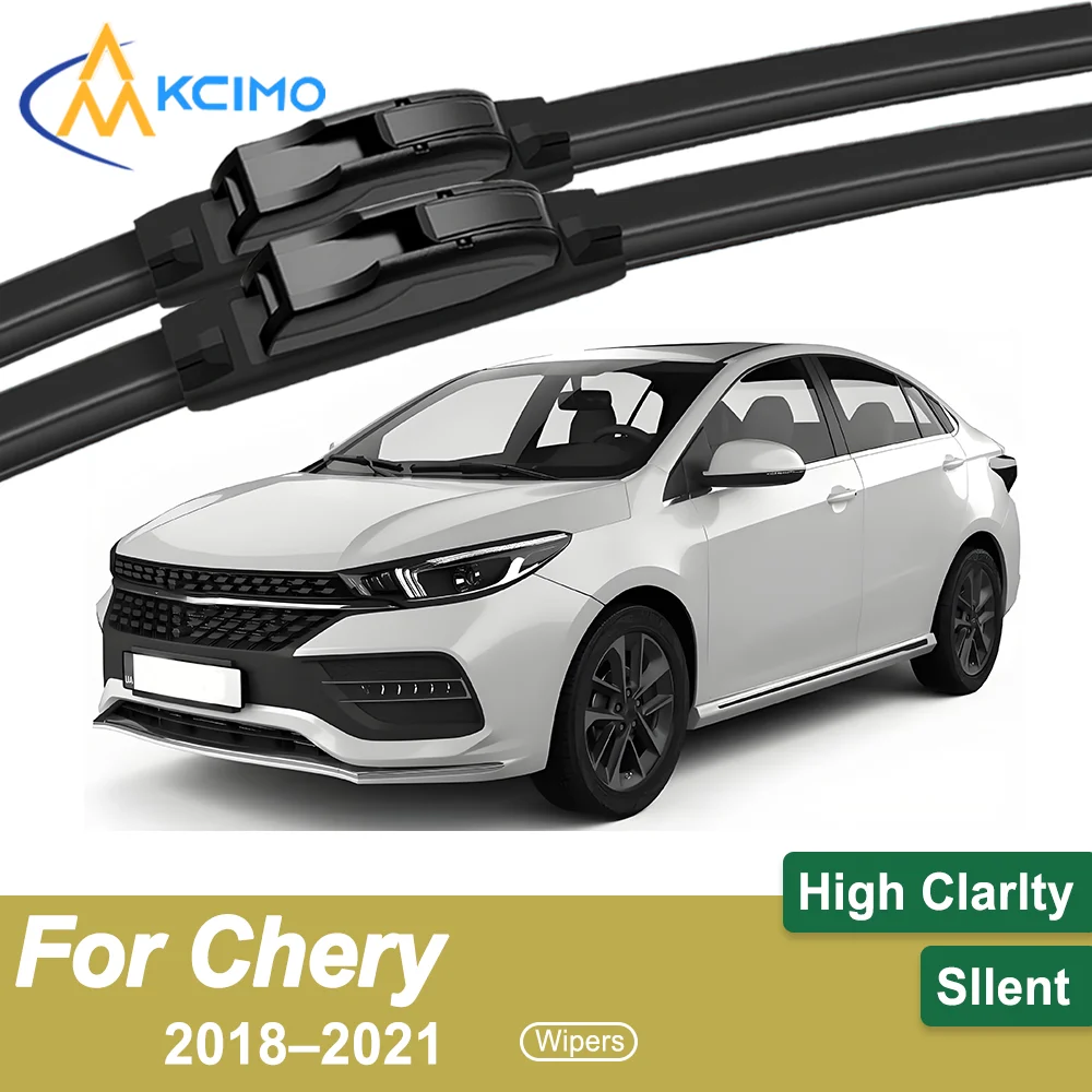 

Резиновые прочные бесшумные щетки стеклоочистителя премиум-класса, 2 шт. для Chery Arrizo 5 Plus 2018-2021, набор щеток переднего стеклоочистителя