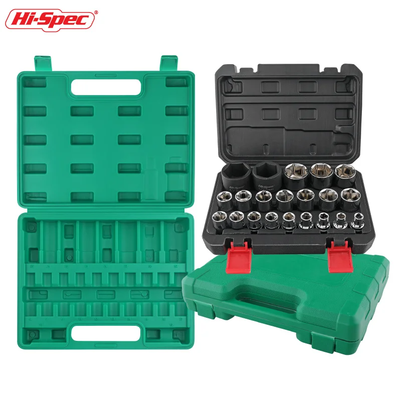 10/19/21pcs Empty Socket Storage Case Socket Set Metalworking Tool Accessories Toolbox Socket Storage Container For Long Sockets