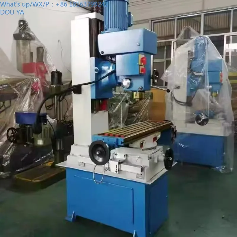 2026 ZX50C آلة الحفر والطحن العمودي آلة طحن طاولة الرفع متعددة الوظائف