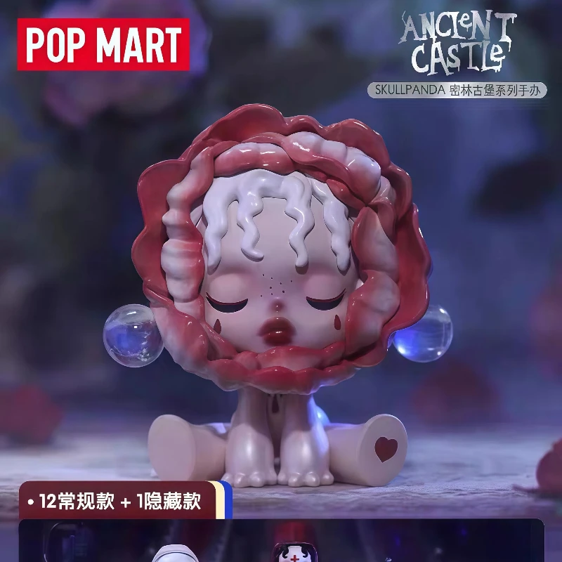 

Genuine POPMART SKULLPANDA Acient Castle Series Blind Box Kawaii Guess Bag Dolls Mystery Box Crative Trendy Surprise Cute Gift