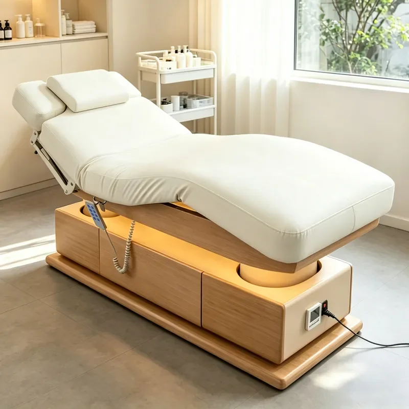 for Electric Beauty Bed Medical Constant Temperature Heating Lifting Massage Advanced SPA Physiotherapy Eyelash Bed
