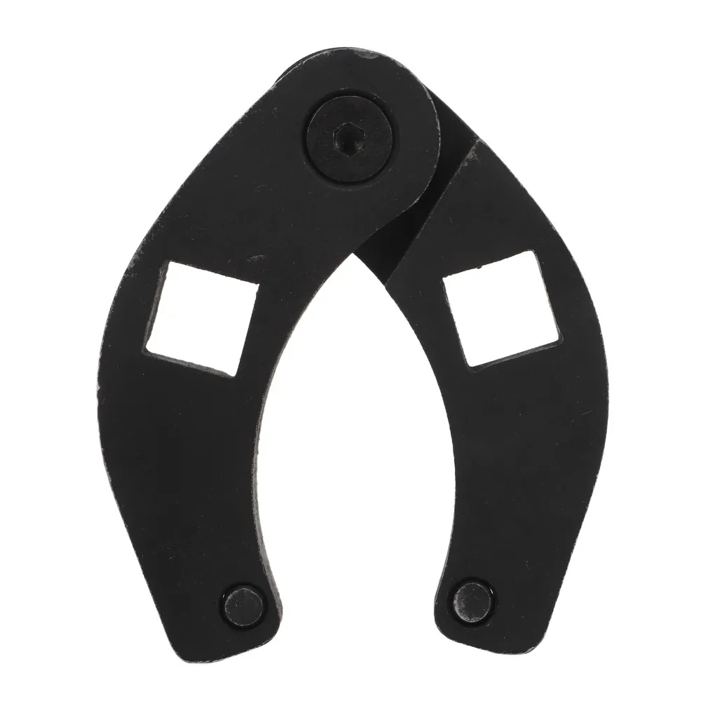 Black Gland Nut Wrench Carbon Steel Fits 1 to 3‑3/4in Gland Nuts Hydraulic Cylinder Wrench Heavy Duty Cylinder Service Tool