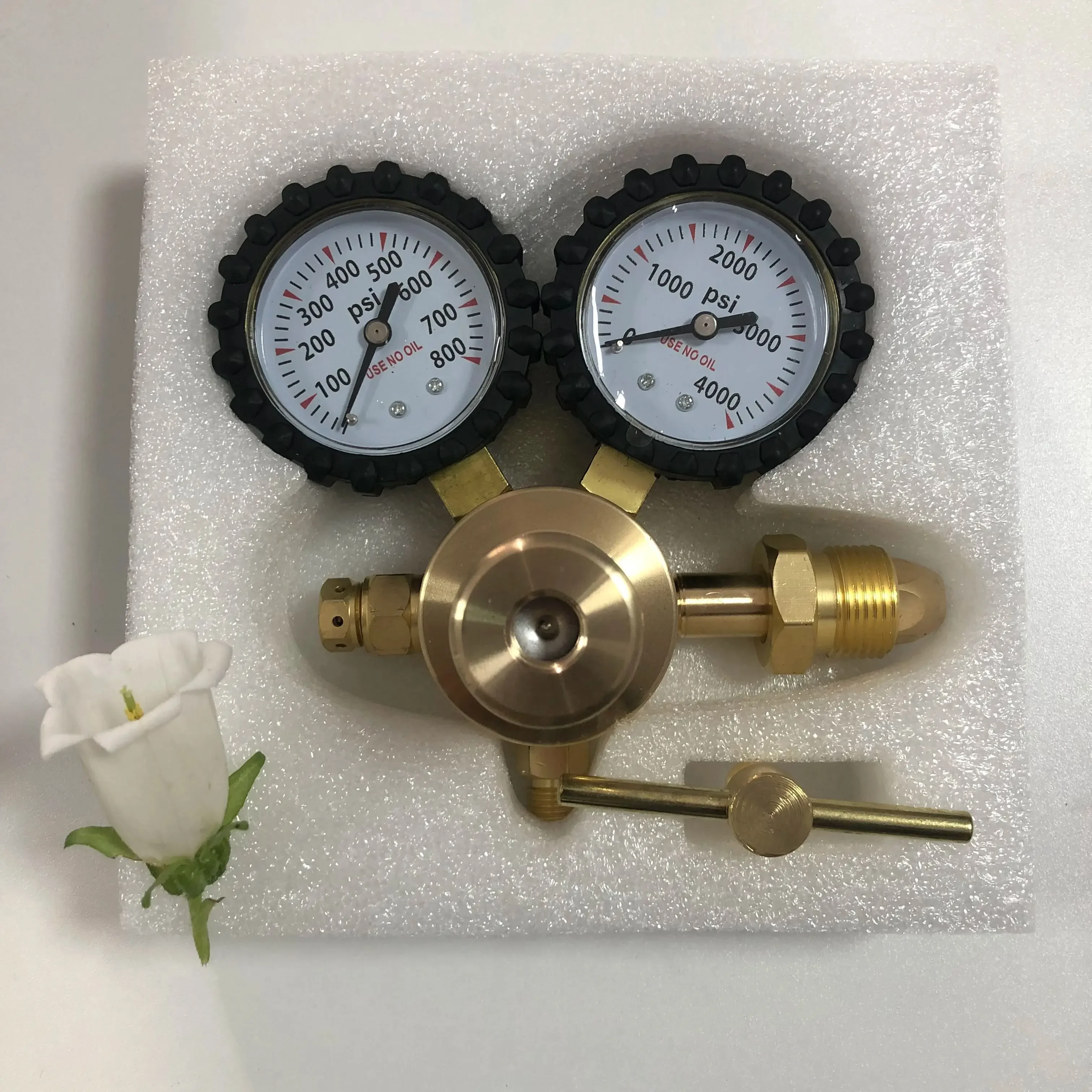 CGA580 Gas Regulator Flowmeter Argon CO2 Mig Tig Flow Meter Pressure Reducer Industry Machine Detector Tools