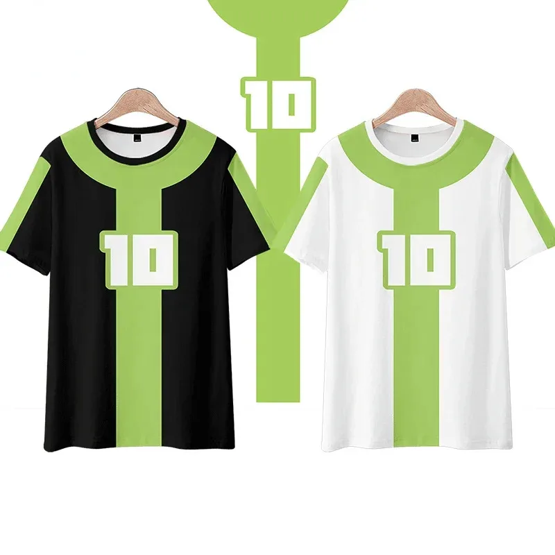 Ben10 الغريبة القوة ثلاثية الأبعاد طباعة تي شيرت النساء الرجال الصيف موضة قصيرة الأكمام مضحك التي شيرت بن تنيسون الجرافيك تيز تأثيري حلي