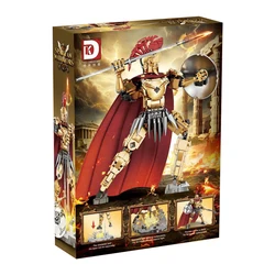 IN STOCK DK2020 MOC Creativity Spartan Warriors Building Blocks Bricks Assembling Model Toys for Children Christmas Gift Set