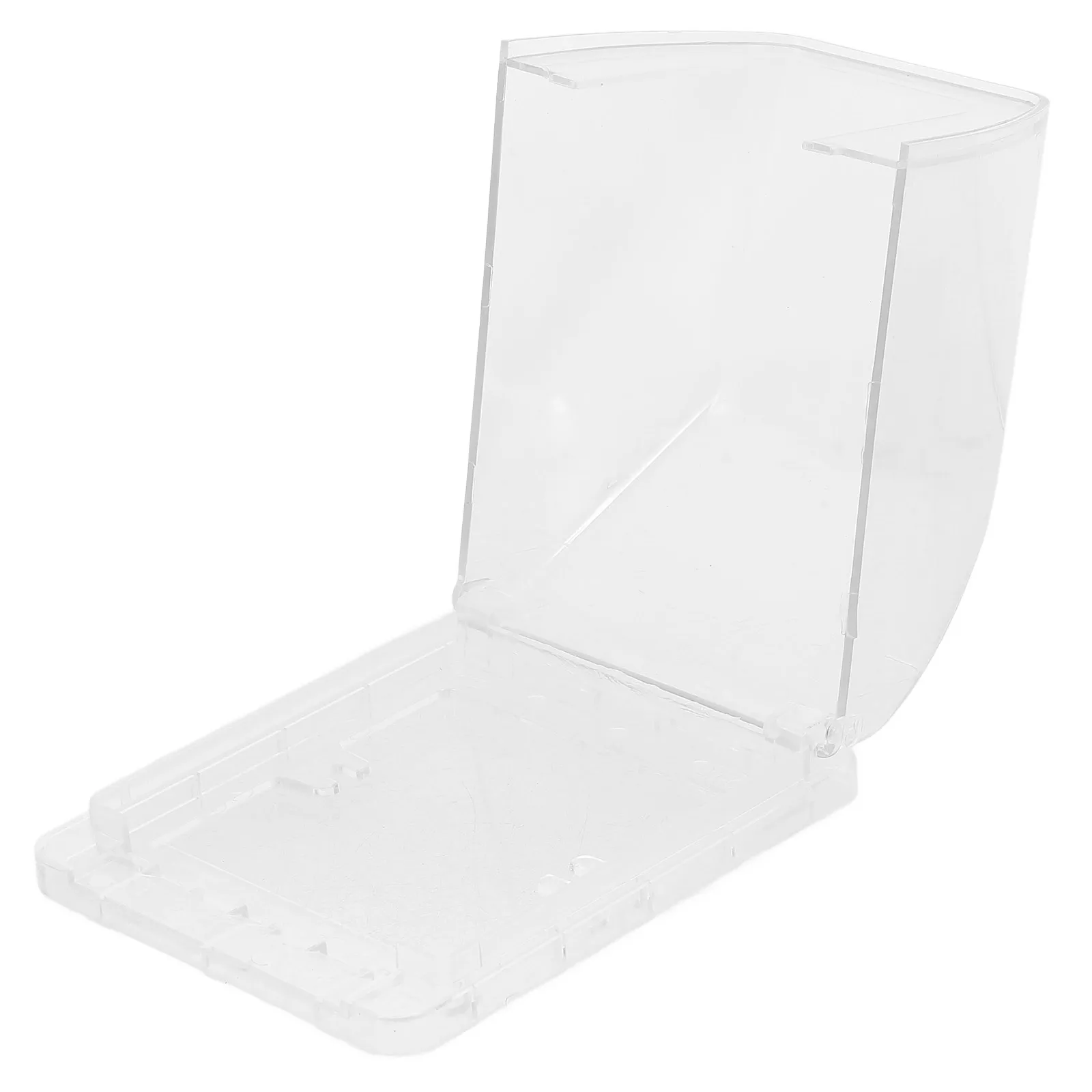 

Splash-Proof Socket Box Transparent Durable Weatherproof Electrical Outlet Cover for Bathroom Outdoor Wall Plug Protection