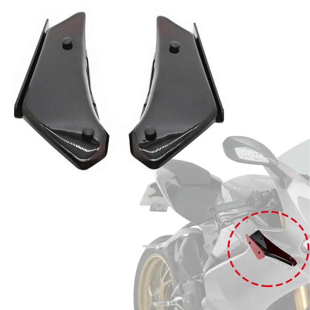 

Side Spoiler Downforce Winglets Fairing For DUCATI Panigale 899 959 1199 1299 V4 PANIGALE R