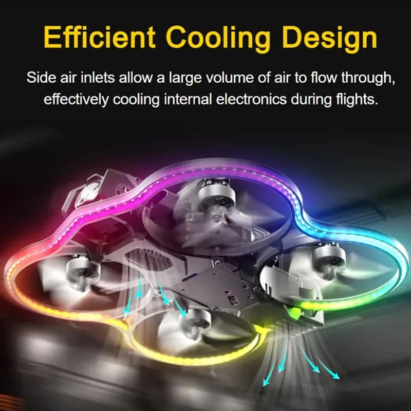 SpeedyBee Bee25 2.5 Inch Drone Frame Kit Bluetooth Parameter Adjustment LED Strip Efficient Heat Dissipation FPV Cinewhoop Quadc