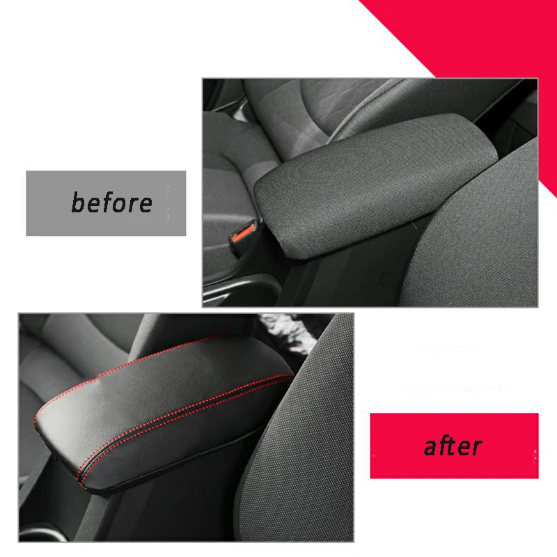 Car Center Armrest Cover Storage Protect Cushion for Chevrolet Trax Tracker Blazer Trailblazer Equinox Monza Malibu 2017-2024