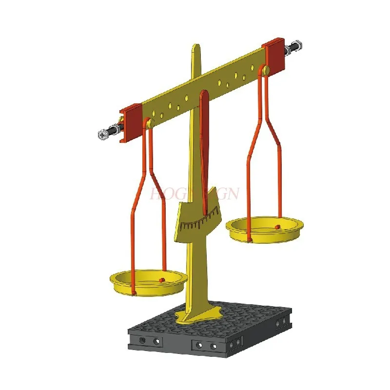 1set DIY Balance Primary School Weighing Teaching Experimental Equipment Digital Balance Weighing Toy Leverage Principle