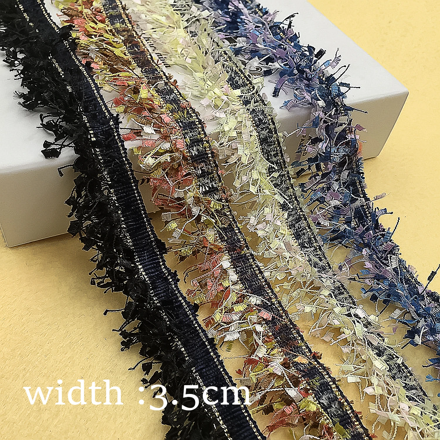 Tassel Trim Ribbon With Fringe Lace For Clothing Cloth Fabrics Home Textiles Diy Crafts Decoration Accessories For Sewing