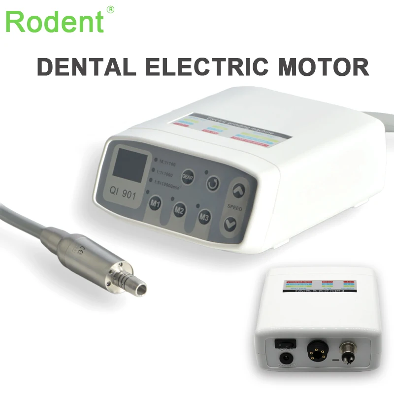 Dental Brushless LED Electric Micro Motor with Inner Water Spray for 1:5 1:1 16:1 Low Speed Contra Angle Dentistry Tool