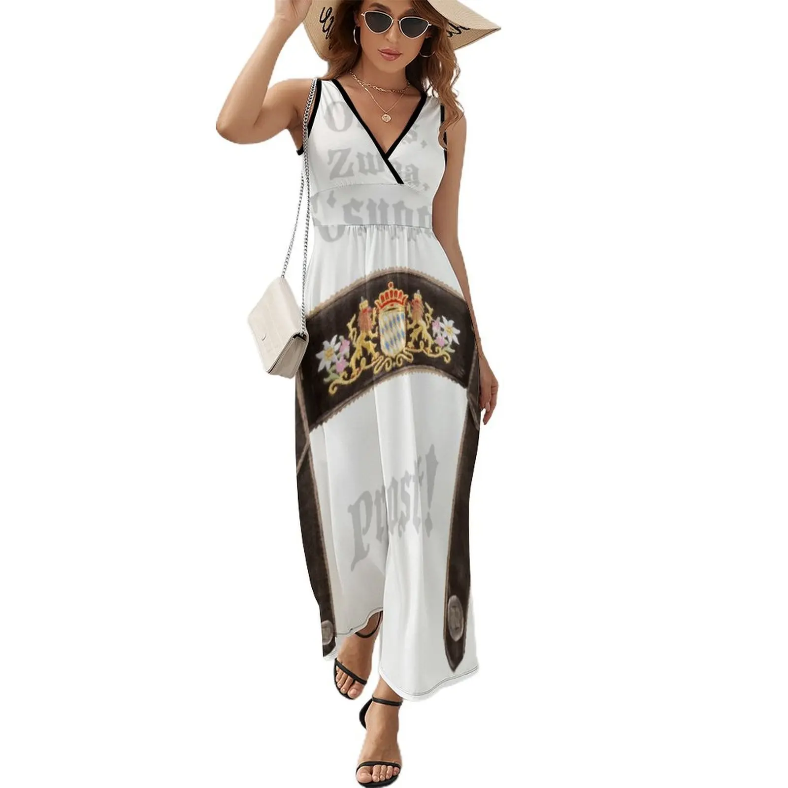 Lederhosen смешное пиво craft баварийный флаг сине-белый костюм дирндл пиво анстич венецианское баварийное немецкое пивное платье без рукавов