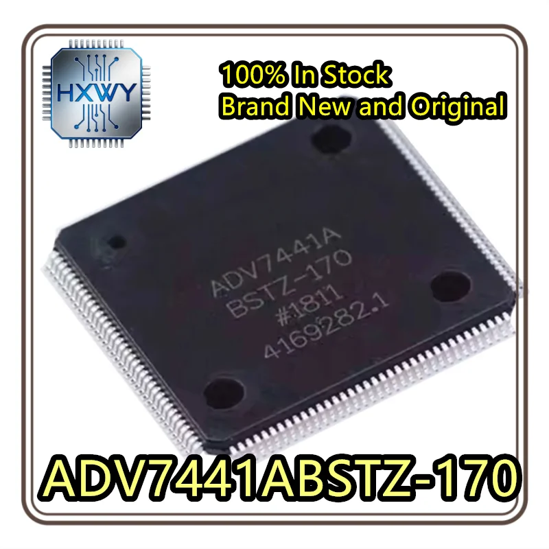 (1/3 pcs) ADV7441ABSTZ-170   ADV7441   LQFP144 package   100% brand new   Programmable logic electronics   Fast dispatch