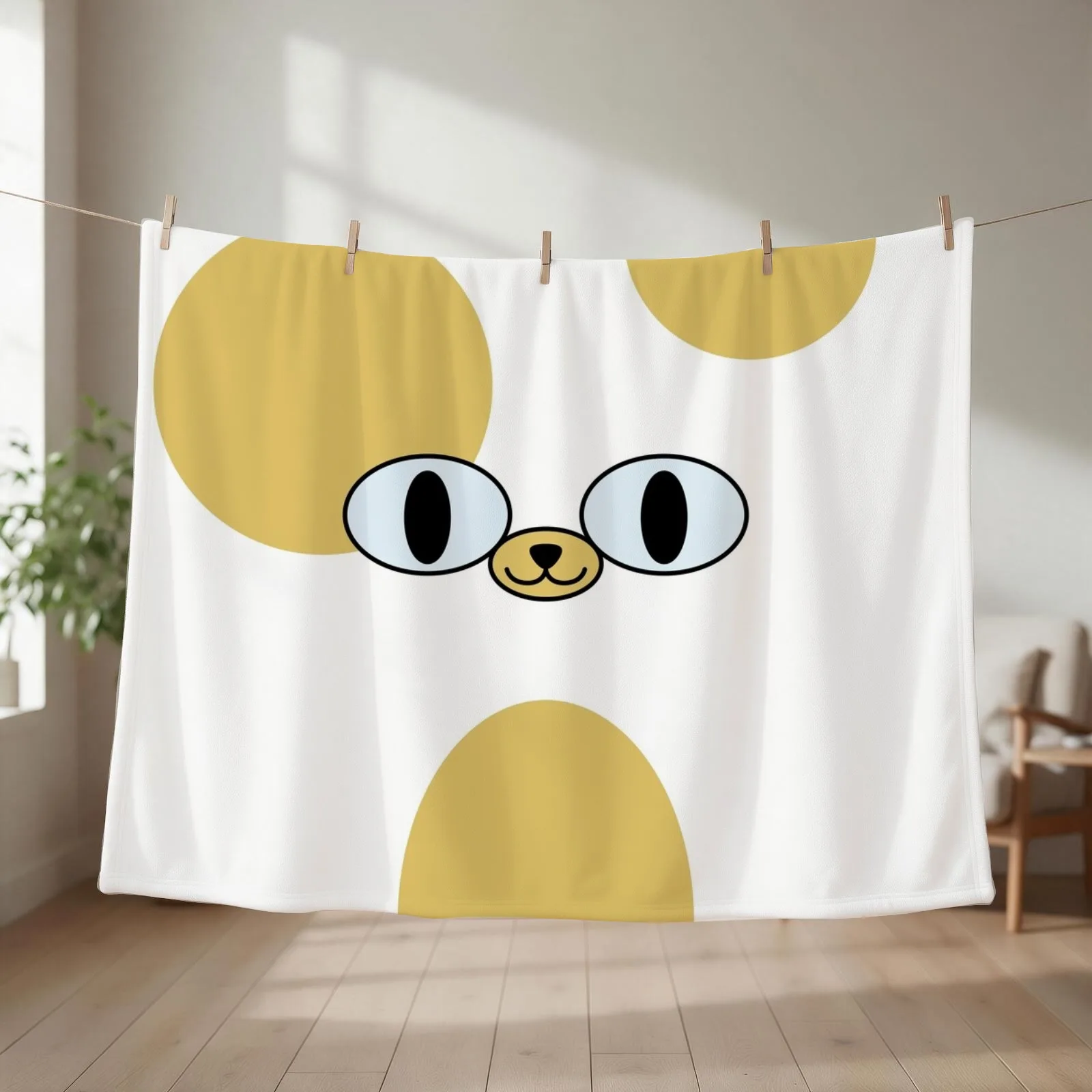 Cake the Cat Throw Blanket Luxury Thicken Retros Vintage Designers Blankets